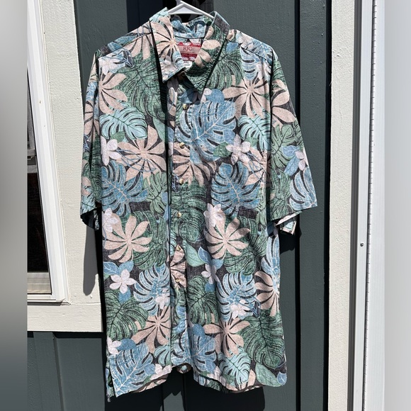 74A. RJC Men’s Aloha Button up Short sleeve Hawaii wear Made in Hawaii 3XL - Picture 2 of 6